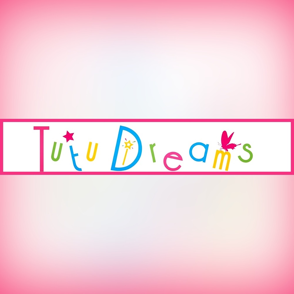 🦄 Unicorn Tutu Dreams Toddler Girls Dress with Pastel Tulle / Tie Neck Sz 3-4 - Picture 2 of 11